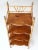 Wood Antique Bamboo Etagere Shelf Stand For Sale - Image 7 of 13