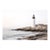 Rocky Coast Lighthouse View, Coastal Landscape Art Print, 36″ × 24″ For Sale