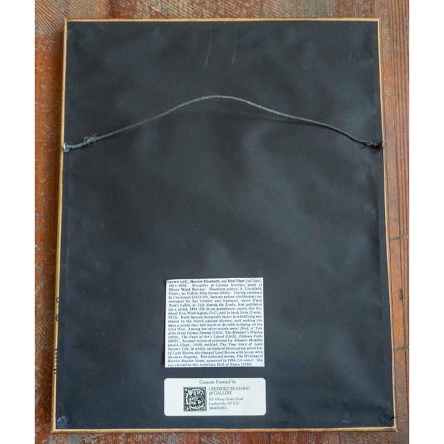 19th Century Signed Autograph Letter by Harriet Beecher Stowe 1888 For Sale - Image 10 of 10