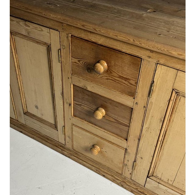 19th Century English Pine Sideboard For Sale - Image 5 of 18