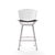 Mid 20th Century Harry Bertoia for Knoll Mid Century Chrome Bar Stools - Set of 4 For Sale - Image 5 of 13