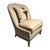 Transitional Wool Custom Slipper Chair For Sale - Image 3 of 6
