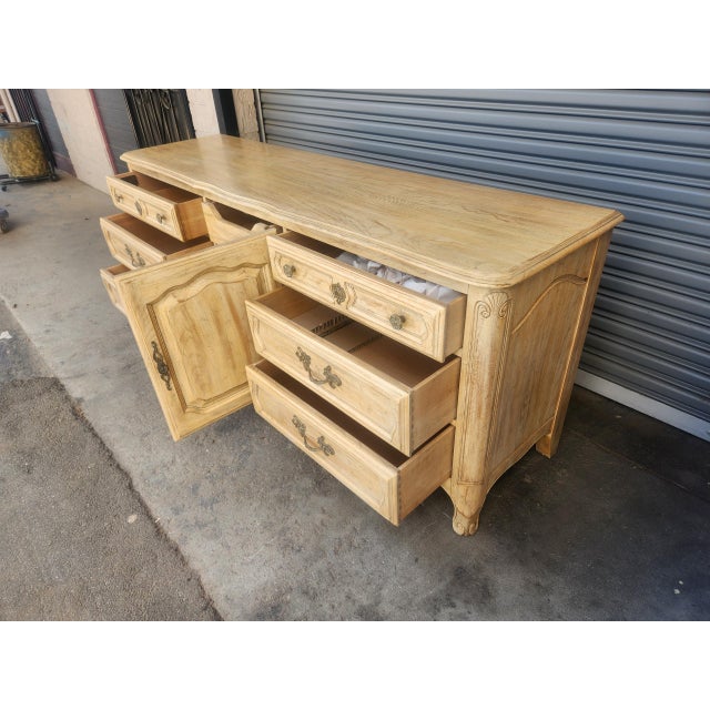Wood 1970s French Provincial Dresser For Sale - Image 7 of 12