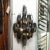 Glass Pair of Modernist Smoked Gray Murano Glass Diamond-Form Polyhedral Wall Sconces For Sale - Image 7 of 18