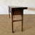 1920s Vintage Reclaimed Elm Wood 4 Drawer Console C. 1920 For Sale - Image 5 of 12