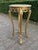 Gold 1970s French Louis XVI Gold Beech Marble Side Table For Sale - Image 8 of 10