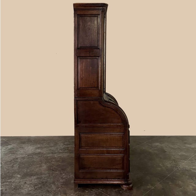 19th Century French Bookcase ~ Cylinder Secretary For Sale - Image 17 of 18