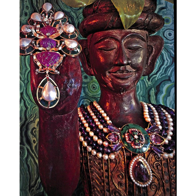 Black "Tony Duquette Jewelry" Luxury Edition 2011 Wilkinson, Hutton (Signed) For Sale - Image 8 of 12