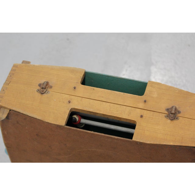 Vintage Football Game Table in Wood, France, 1950s For Sale - Image 15 of 18