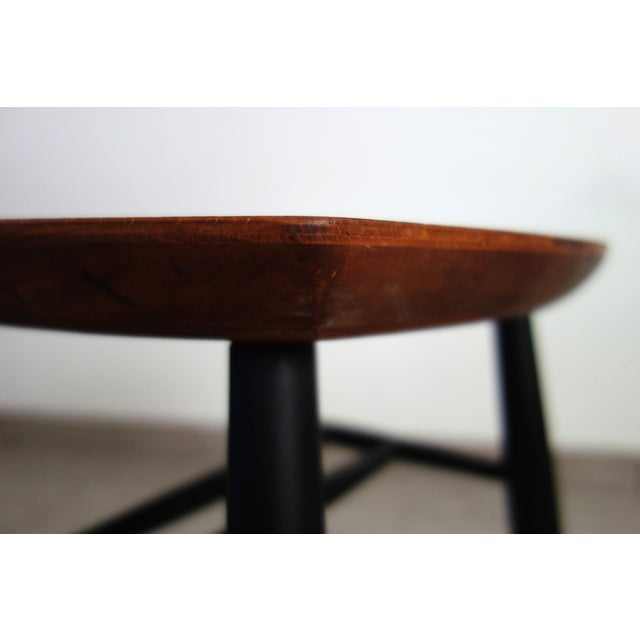 Scandinavian Stool by DLG Tapiovaara for Stol, 1960s For Sale - Image 10 of 10