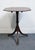 Early 20th Century Vintage Antique Solid Mahogany English Traditional Style 22" Tilt Top Accent End Table For Sale - Image 5 of 12