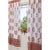 Sanya 45" X 96" Pink & Orange Curtain For Sale - Image 4 of 5
