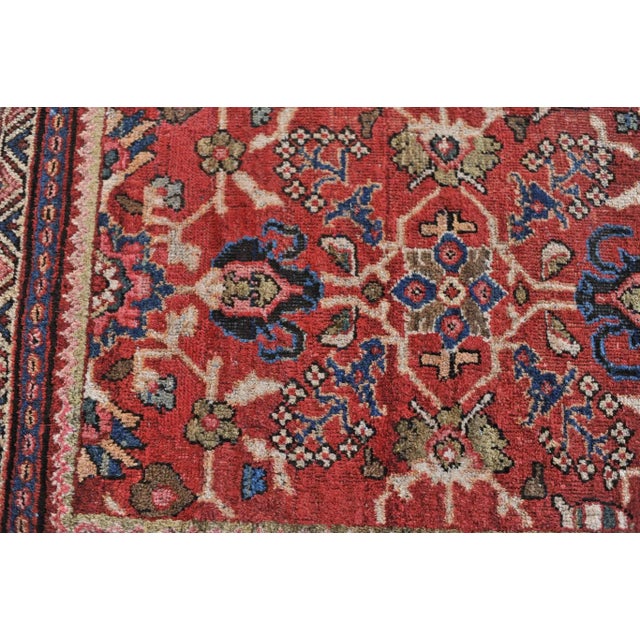 1930s Kavon Rug, 10.8 x 14.1 For Sale - Image 4 of 11