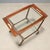 Beech and Glass Serving Cart, 1960s For Sale - Image 6 of 9