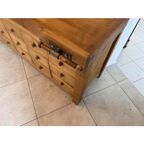 Solid Wood Planing Workbench For Sale - Image 11 of 18