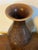 Japanese Antique Early 20th Century Japanese Brown Speckled Glaze Baluster Shape Porcelain Vase For Sale - Image 3 of 17