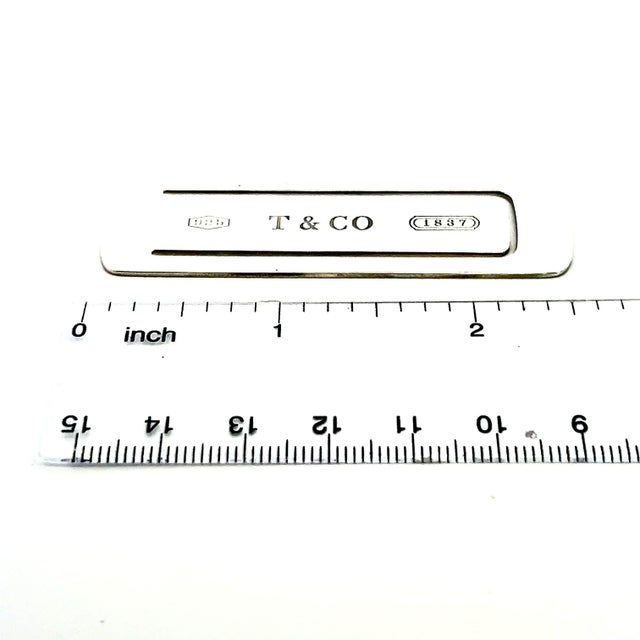 Tiffany & Co Estate T & Co "1837" Bookmark Silver For Sale In New York - Image 6 of 9