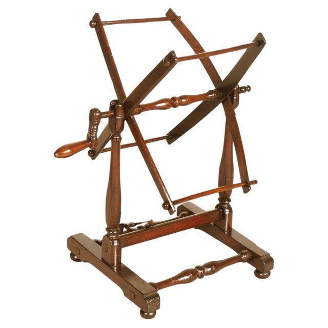 Wood Italian Wooden Yarn Winder, 1700s For Sale - Image 7 of 10