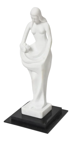1970s Vintage Enzo Gallo "Motherhood" Mother and Child Marble Sculpture