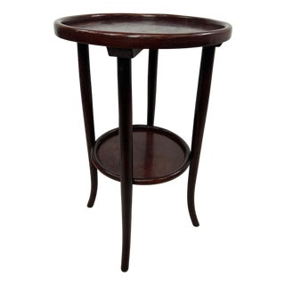 Round Side Table from Thonet, 1920s For Sale