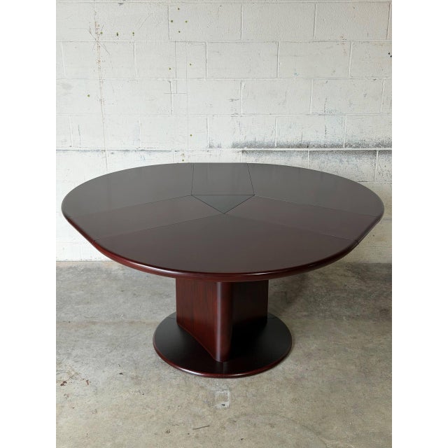 Skovby Rosewood Sm33 Extendable Dining Table Danish Mid-Century Modern 1980s For Sale - Image 9 of 12
