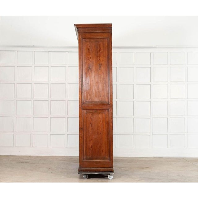 19th Century English Pine Housekeepers Cupboard, 1890 For Sale - Image 8 of 18