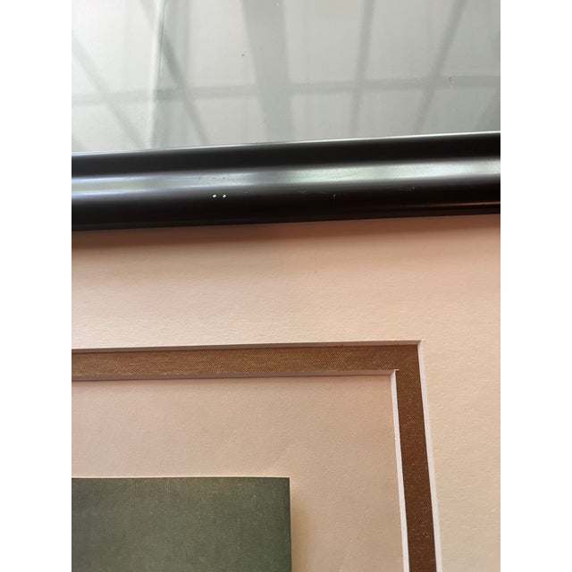 1940s Vintage Art Print Portrait of Armand Roulin by Van Gogh, Framed For Sale - Image 4 of 4