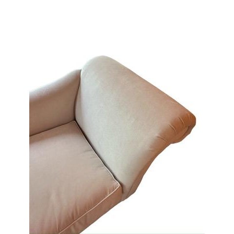 Beige Baker Chaise Lounge Sofa For Sale - Image 8 of 8