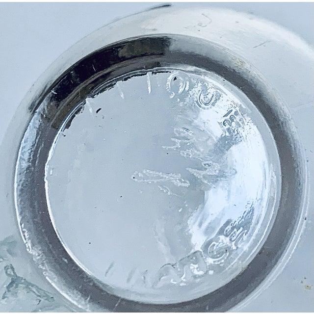 1920s Rare 1929 Lalique ‘Les Anénomes’ Crystal Perfume Bottle Designed for Forvil-Perfume-5, Signed and Numbered For Sale - Image 5 of 12