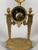 Empire Portico Clock with Egyptian Motifs in Gilt Bronze, 1800 For Sale - Image 6 of 8