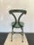 Green 1990s Green Steel Patinated Klismos Chairs - A Pair For Sale - Image 8 of 13