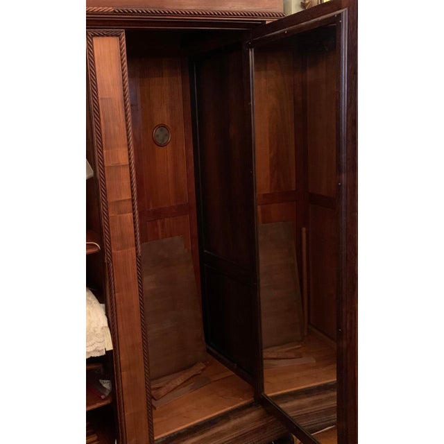 Wood Antique Spanish Armoire For Sale - Image 7 of 12