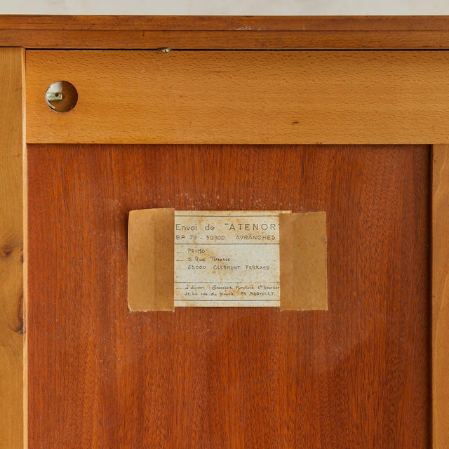 French Elm Sideboard by Maison Regain, 1970s For Sale - Image 9 of 18