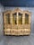 Rococo Mid 20th Century Monumental Rococo Revival Hand-Painted Floral China Cabinet and Buffet For Sale - Image 3 of 12