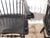 Wood Massive Pair Vintage D R Dimes Style Painted Comback Windsor Arm Chairs For Sale - Image 7 of 15