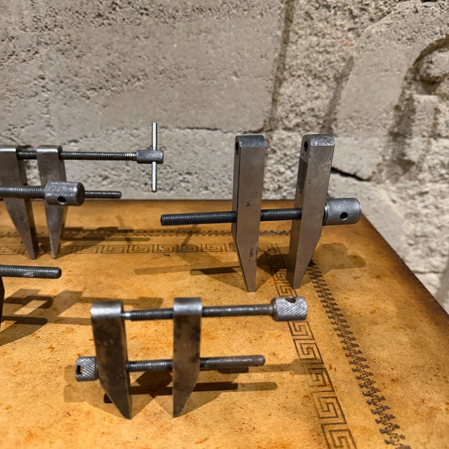 Vintage Machinist or Toolmaker Parallel Clamps Industrial Mid-Century For Sale - Image 4 of 8