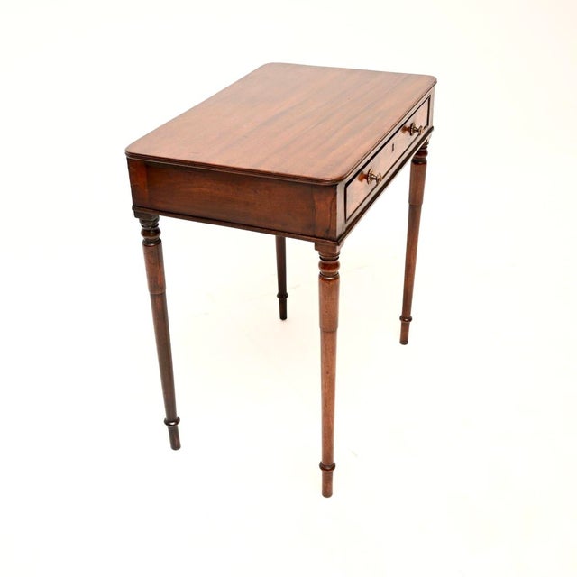 Antique Georgian Side Table, 1810 For Sale - Image 3 of 11