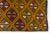 Handwoven Apricot Colour Vintage Kilim Runner For Sale - Image 9 of 10