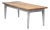 Large French Rectangular Farmhouse Table on Painted Frame For Sale