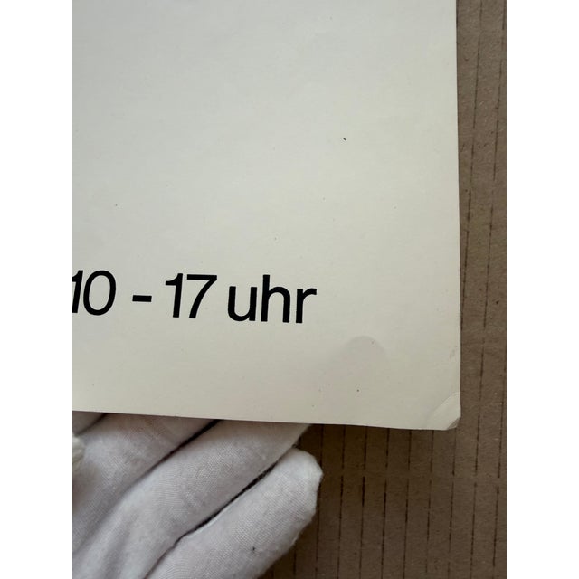 Anonymous Artist, Modernes Kunsthandwerk in Japan, Die Neue Sammlung Munich, 1964, Vintage Exhibition Poster For Sale - Image 4 of 10