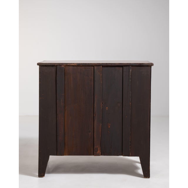 Regency Bow-Front Mahogany Chest of Drawers, Antique, United Kingdom, 19th Century For Sale - Image 15 of 15