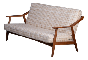Teak Sofa attributed to H. Brockmann-Petersen for Randers Møbelfabrik, 1960s