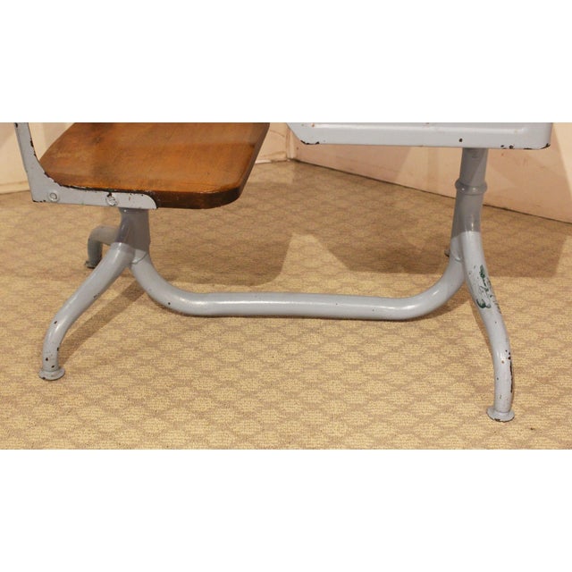 American Seating Company Mid-20th Century American Seating Company Child's School Desk For Sale - Image 4 of 16