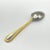 Silver Yamazaki "Tasha" Gold Accent Stainless Flatware Set - 81 Pieces (Service for 16 With Storage Case) Vintage 1990's For Sale - Image 8 of 18