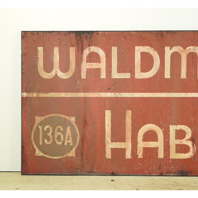 Reclaimed Waldman & Silverman Marty Supreme Movie Prop Sign For Sale - Image 4 of 10