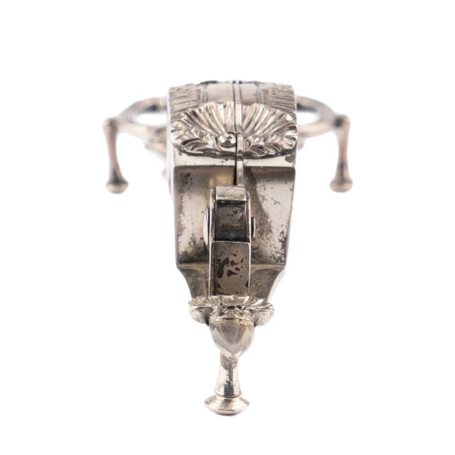 George Gibbs Silvered Steel Wick Trimmer, 1808 For Sale - Image 9 of 13
