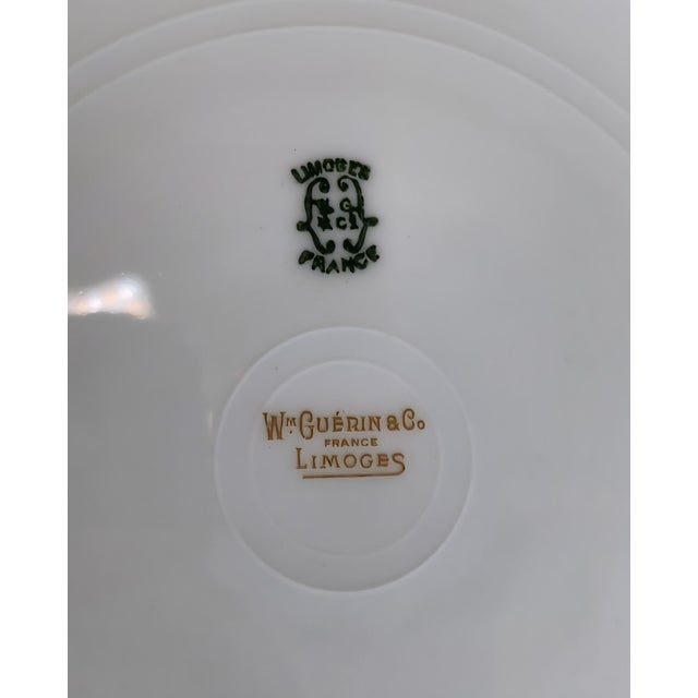 Antique Gilded Age Wm. Guerin Limoges Gold Encrusted Dinner Plates - Set of 11 For Sale - Image 17 of 18