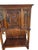 Karpen & Bros. Antique Karpen Furniture French Gothic Cabinet Oak Vestry Altar Wine Bar Hutch For Sale - Image 4 of 18