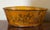 Early 20th century French oval tole cachepot planter decorated with scenes of Napoleon and the Duke of Wellington at...