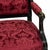 Late 19th Century Victorian or Louis Philippe French Black and Red Gilt Bronze Armchair Upholstered in Red Silk Attributed to Louis Marcotte For Sale In New York - Image 6 of 9